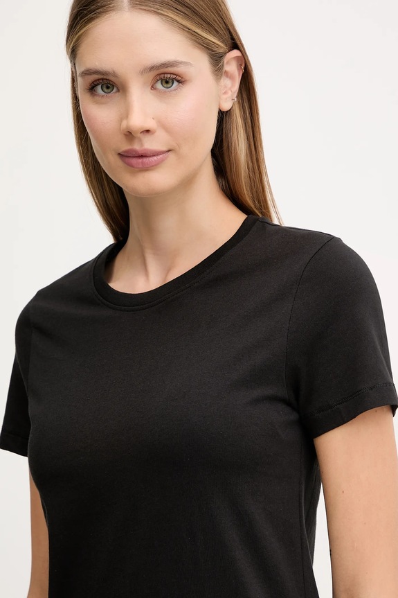 Ruházat Calvin Klein Underwear pamut póló 3 db LV00QS7485 fekete