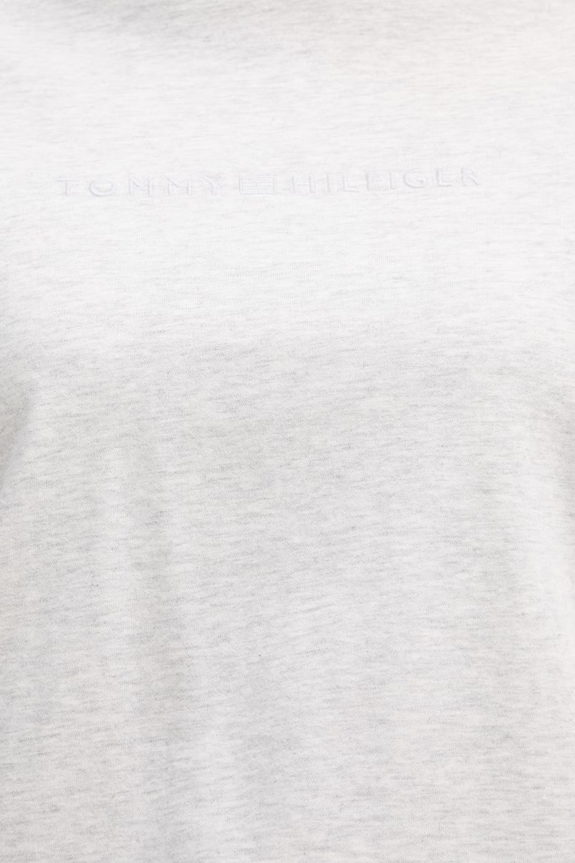 Tommy Hilfiger tričko dámské bavlněné UW0UW06236 šedá