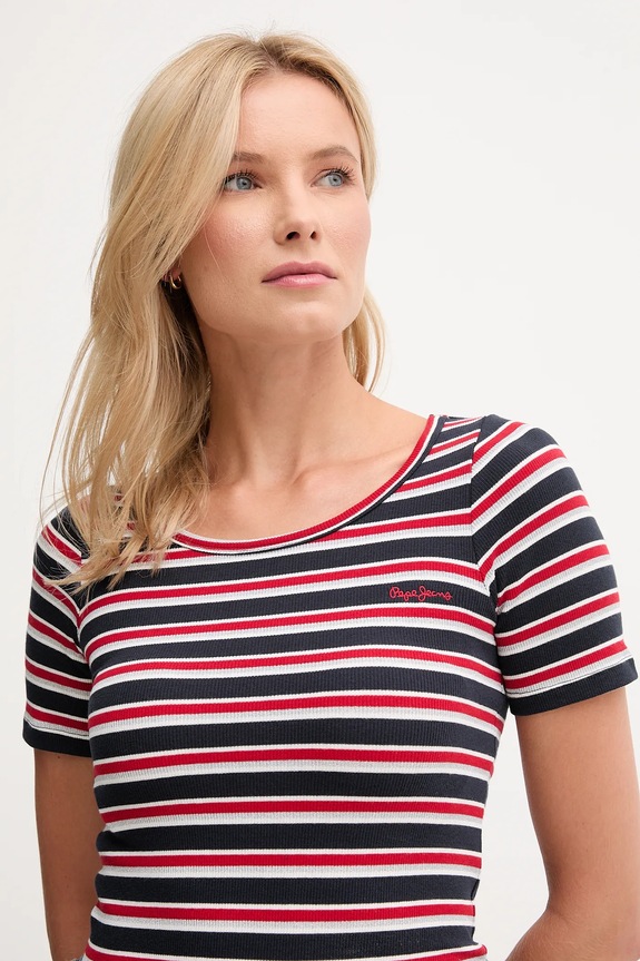 Pepe Jeans t-shirt blu navy PL5000014