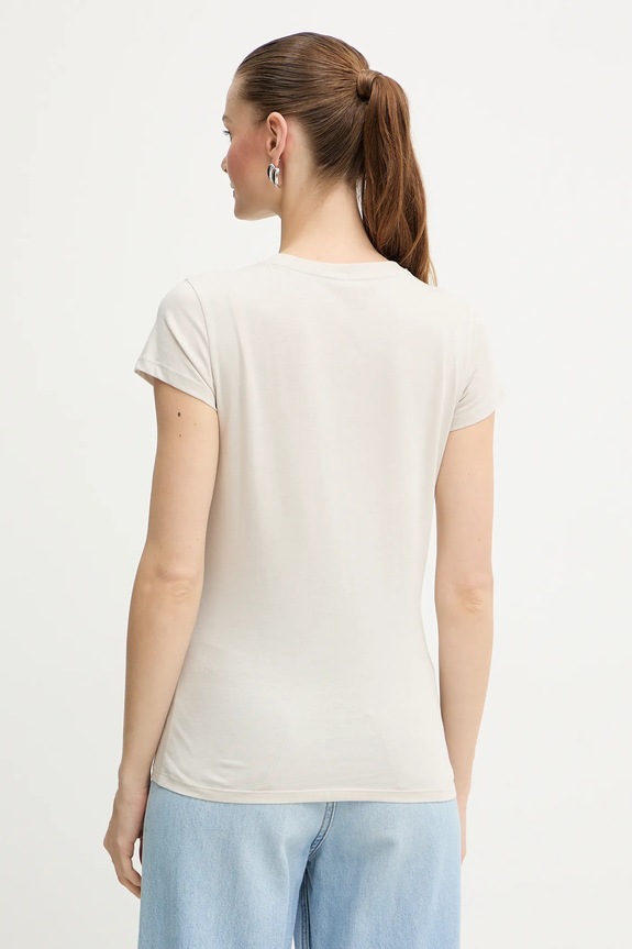 Abbigliamento Armani Exchange t-shirt in cotone XW001351.AF17172 beige
