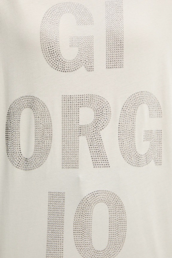 Armani Exchange t-shirt in cotone XW001354.AF17172 beige