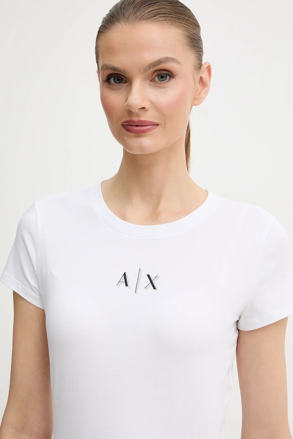 Majica kratkih rukava Armani Exchange bijela XW001382.AF16294
