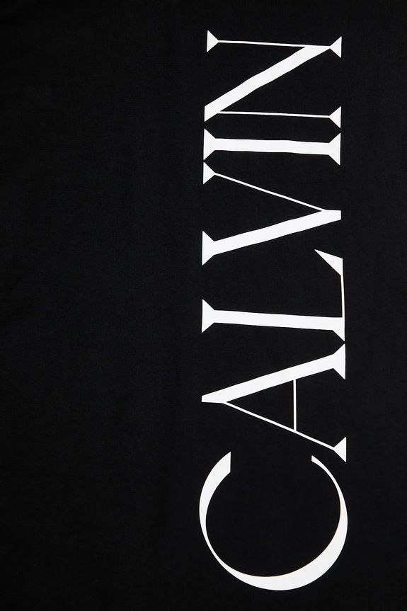 Bavlnené tričko Calvin Klein Jeans LV047D206G čierna