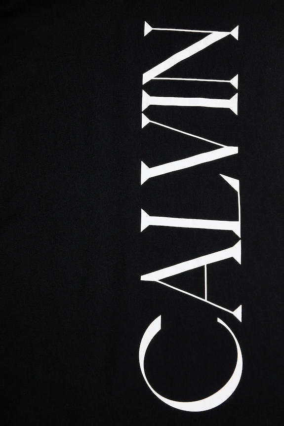 Bavlnené tričko Calvin Klein Jeans LV047D206G čierna