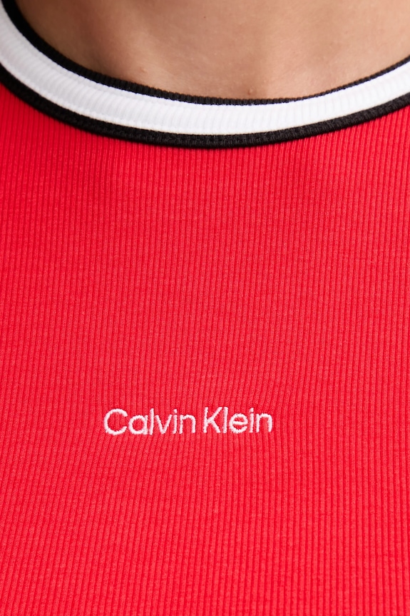 Tričko Calvin Klein Jeans LV047D201G červená