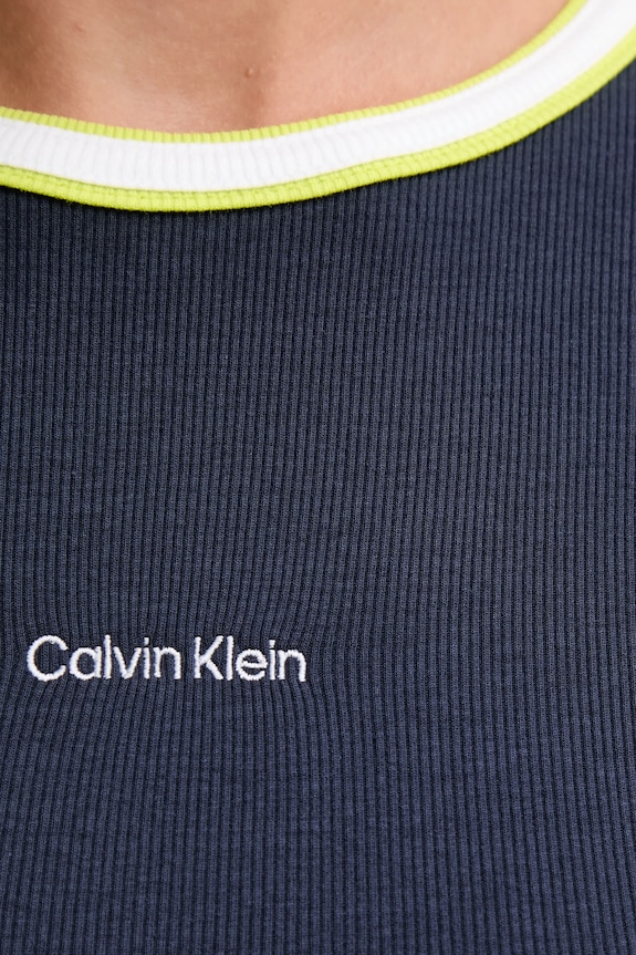 Calvin Klein Jeans tricou LV047D201G bleumarin