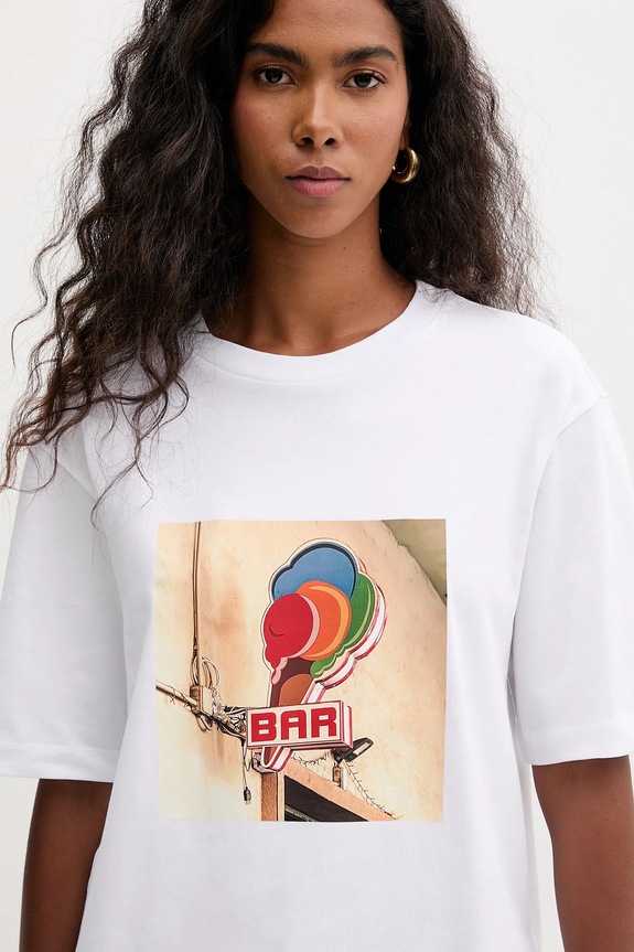 MAX&Co. pamut póló fehér 2528976021200