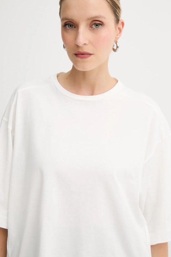 MAX&Co. t-shirt bawełniany biały 2526976023200