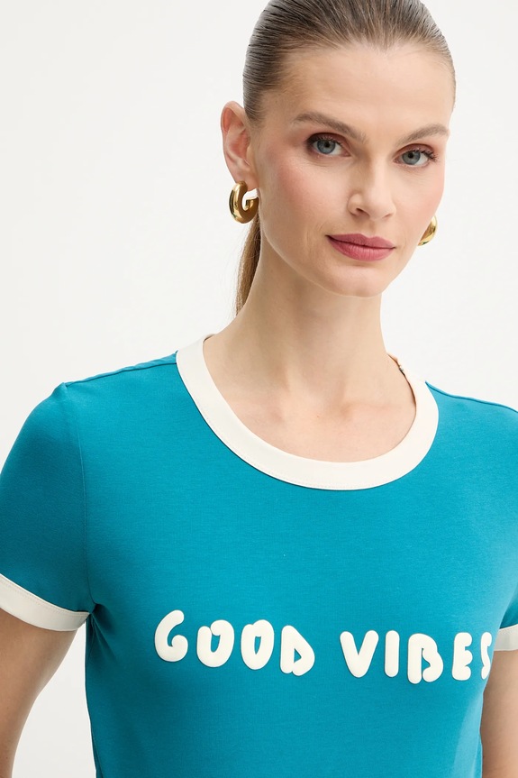 MAX&Co. t-shirt turkusowy 2528946012200