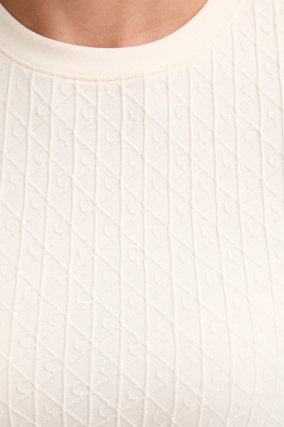 Calvin Klein Underwear maglietta lounge LV00QS7546 beige