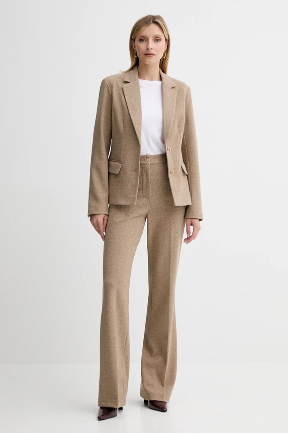 Bavlnené tričko BOSS Orange C_Esogo_4 50549184 biela AW25
