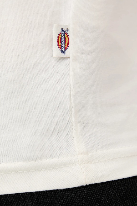 Bavlnené tričko Dickies DK0A87Q5 béžová