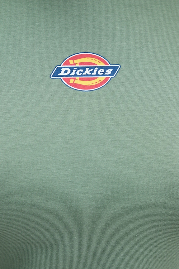Bavlnené tričko Dickies DK0A4XPO zelená