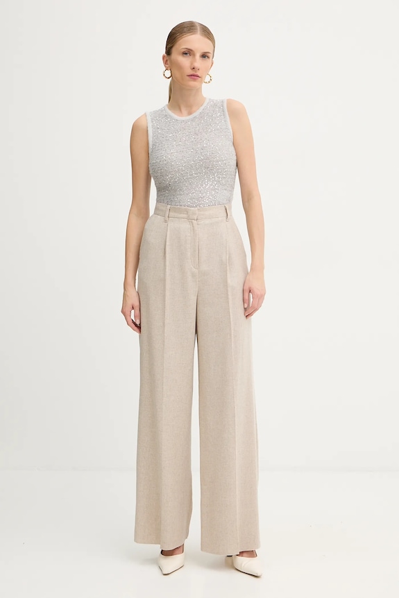 Елек с вълна Marella 2523366382200 сив AW25