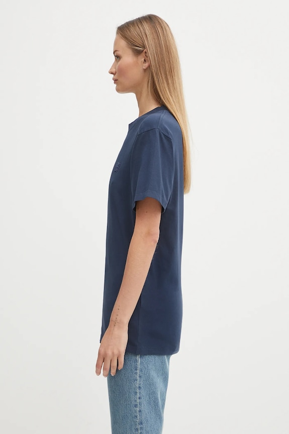 Anine Bing cotton t-shirt lili A.08.11206 navy AW25