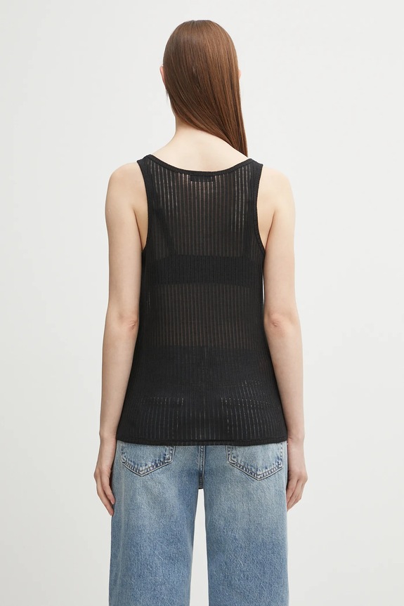 Clothing Anine Bing top eugene A.08.11256 black