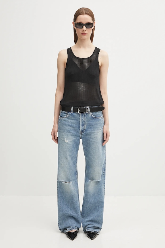 Anine Bing top eugene A.08.11256 black