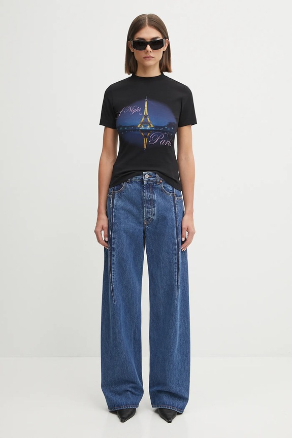 VETEMENTS t-shirt Night In Paris Fitted WH76TR430B