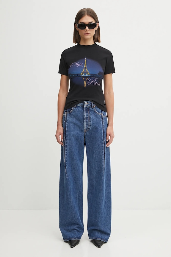 VETEMENTS t-shirt Night In Paris Fitted WH76TR430B