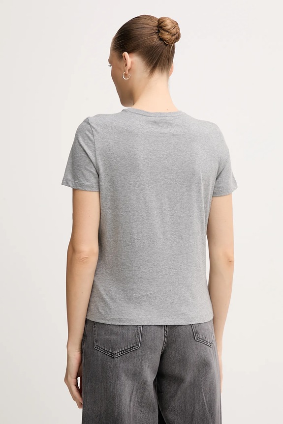 Odzież Tommy Hilfiger t-shirt bawełniany WW0WW46120 szary