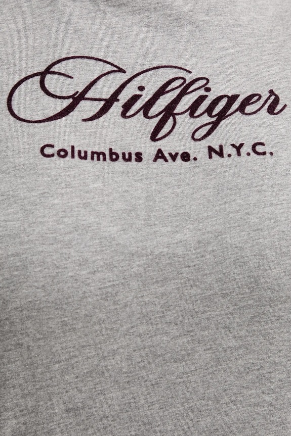 Tommy Hilfiger t-shirt bawełniany WW0WW46120 szary