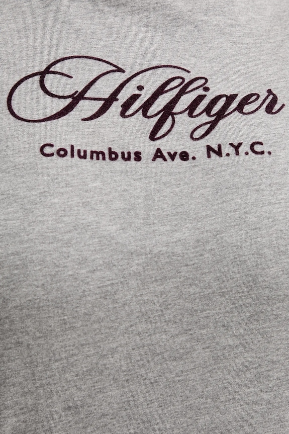 Tommy Hilfiger t-shirt bawełniany WW0WW46120 szary
