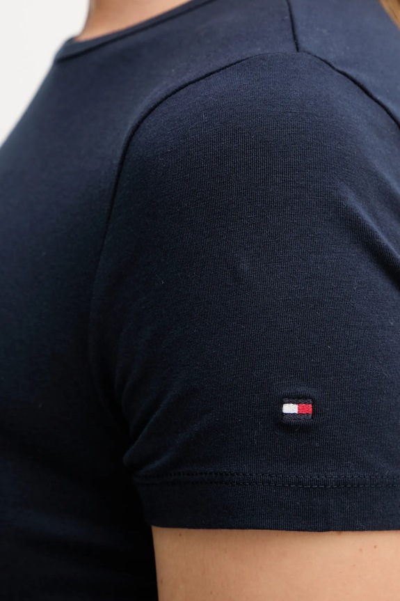 Tommy Hilfiger tricou WW0WW47316 bleumarin