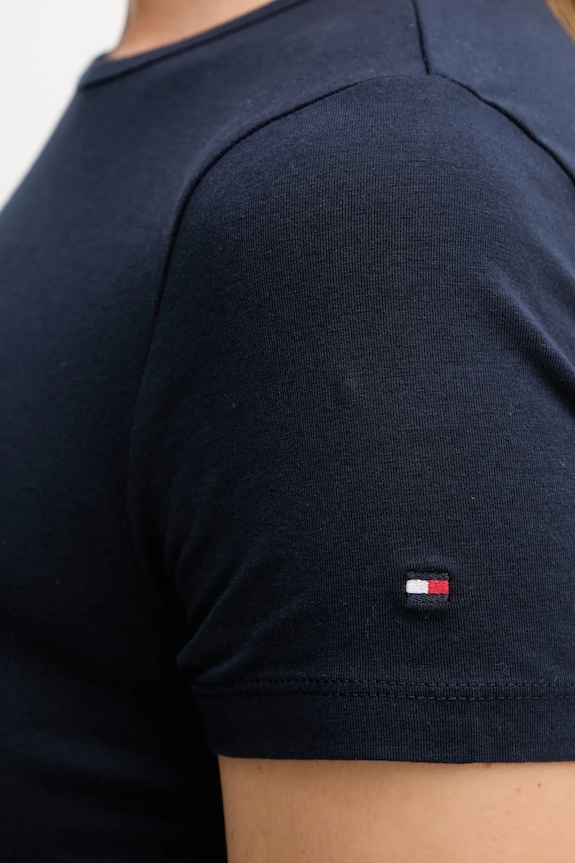 Tommy Hilfiger tricou WW0WW47316 bleumarin