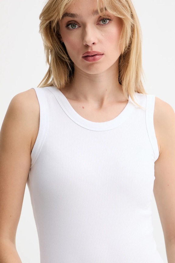 Calvin Klein top biały LV044D218G