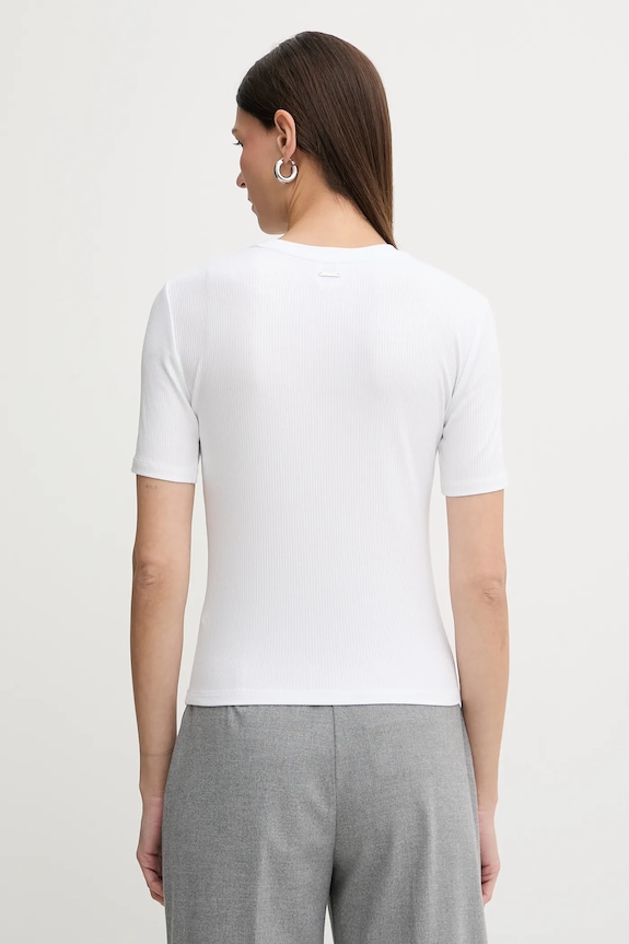 Odzież Calvin Klein t-shirt damski z modalem LV044D246G biały