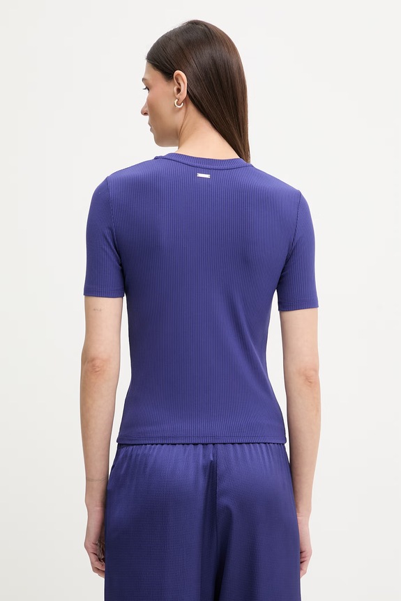 Îmbrăcăminte Calvin Klein tricou de damă cu modal LV044D246G violet