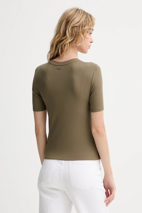 Îmbrăcăminte Calvin Klein tricou femei din modal LV044D246G verde