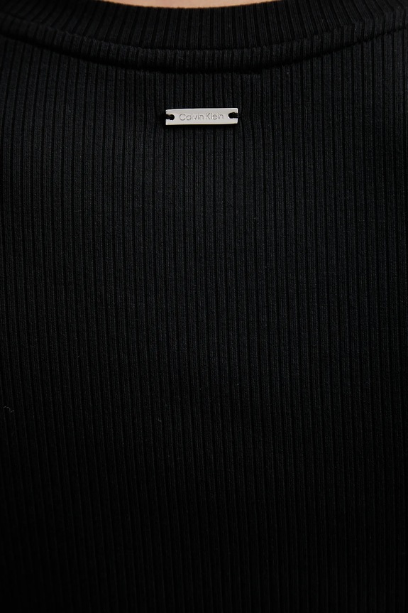 Calvin Klein t-shirt damski z modalem LV044D246G czarny