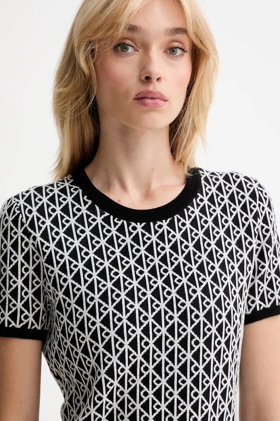 Calvin Klein t-shirt czarny LV044D313G