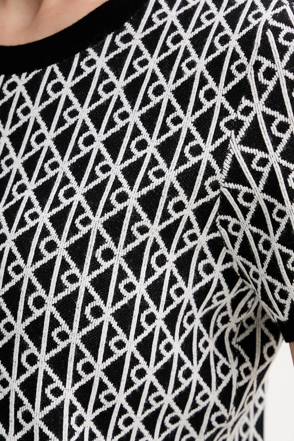 Calvin Klein t-shirt LV044D313G czarny