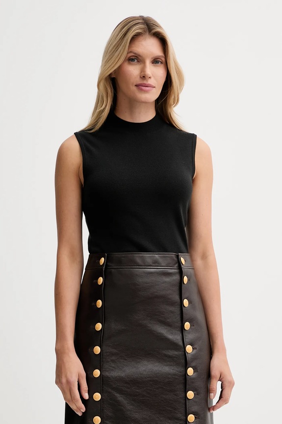 Vesta Calvin Klein okrúhly čierna LV044D316G