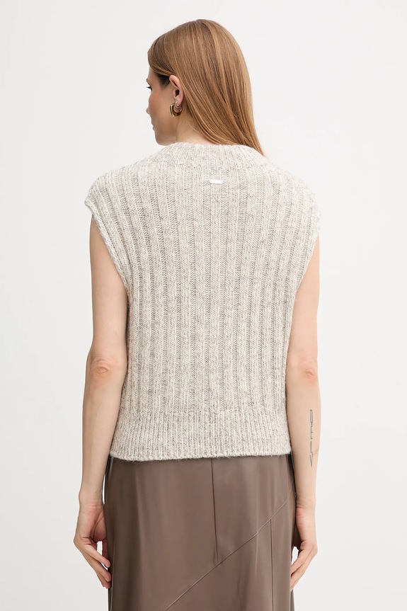 Ruházat Barbour gyapjú mellény ANASTASIA LKN1664 bézs