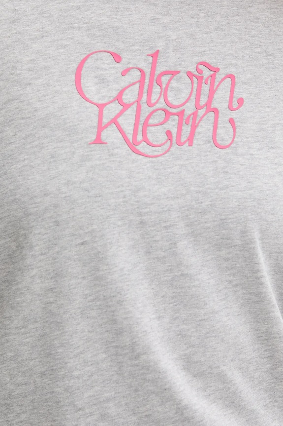 Βαμβακερό μπλουζάκι Calvin Klein Jeans LV047D210G γκρί