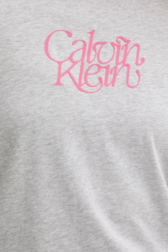 Βαμβακερό μπλουζάκι Calvin Klein Jeans LV047D210G γκρί