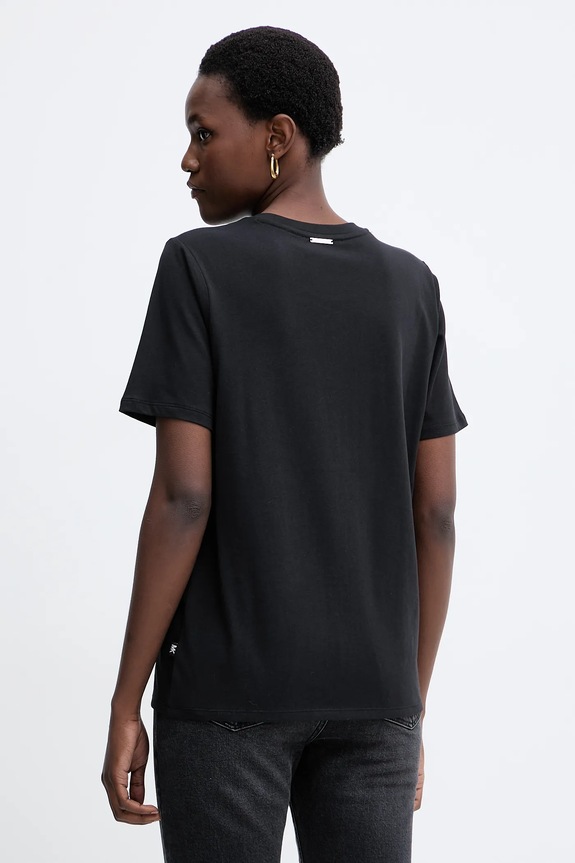 Îmbrăcăminte MICHAEL Michael Kors tricou din bumbac MF551WP97J negru