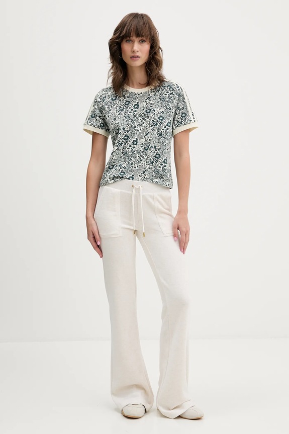 adidas Originals t-shirt Liberty JX0462 beżowy AW25
