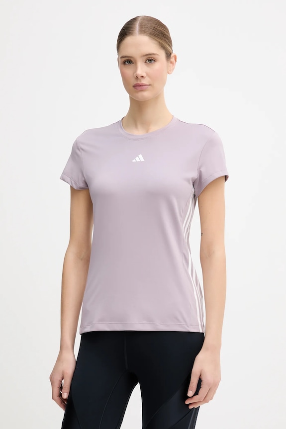 adidas Performance edzős póló HYGLM elasztánnal rózsaszín JX7380