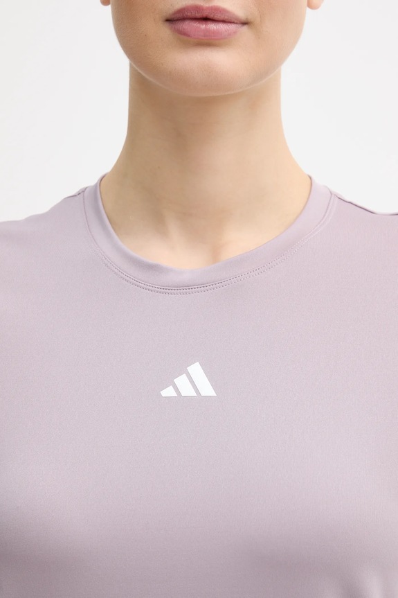 adidas Performance edzős póló HYGLM JX7380 rózsaszín