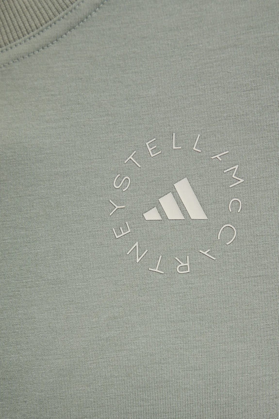 Μπλουζάκι adidas by Stella McCartney JW4651 πράσινο