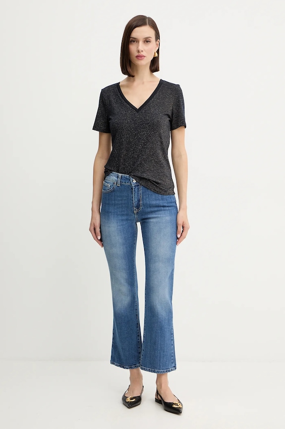 Kratka majica Morgan DOLLY mornarsko modra AW25
