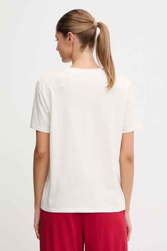 Oblečenie Tričko HUGO HUGO ID T-SHIRT 50555634 béžová
