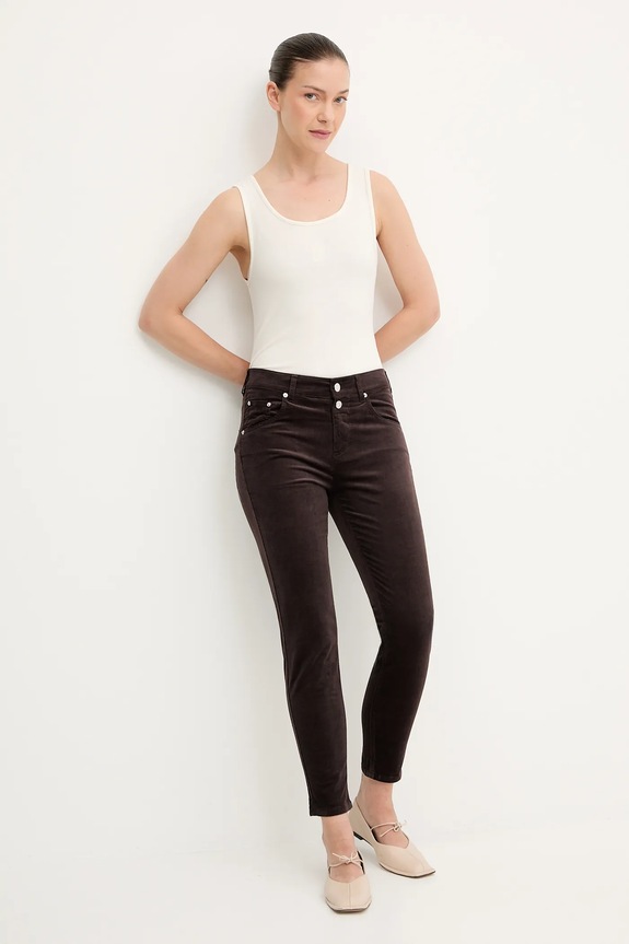 Marc O'Polo top 508218150085 beżowy AW25