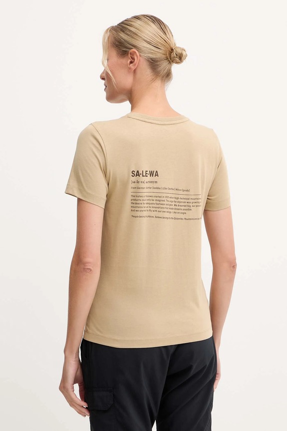 Tričko Salewa Eagle Vocab 00.0000029199 zelená SS26