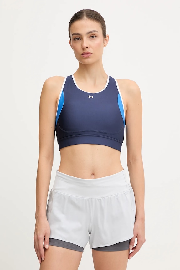 Športová podprsenka Under Armour bez kostíc tmavomodrá 6005838