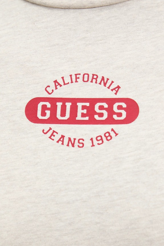 Guess Jeans t-shirt bawełniany W5BI47.KCTX1 szary